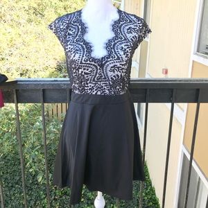 Black Lace Dress